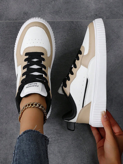 Stylish & Lightweight Women's Fall/Winter Sports Sneakers - Breathable Casual Skate Shoes