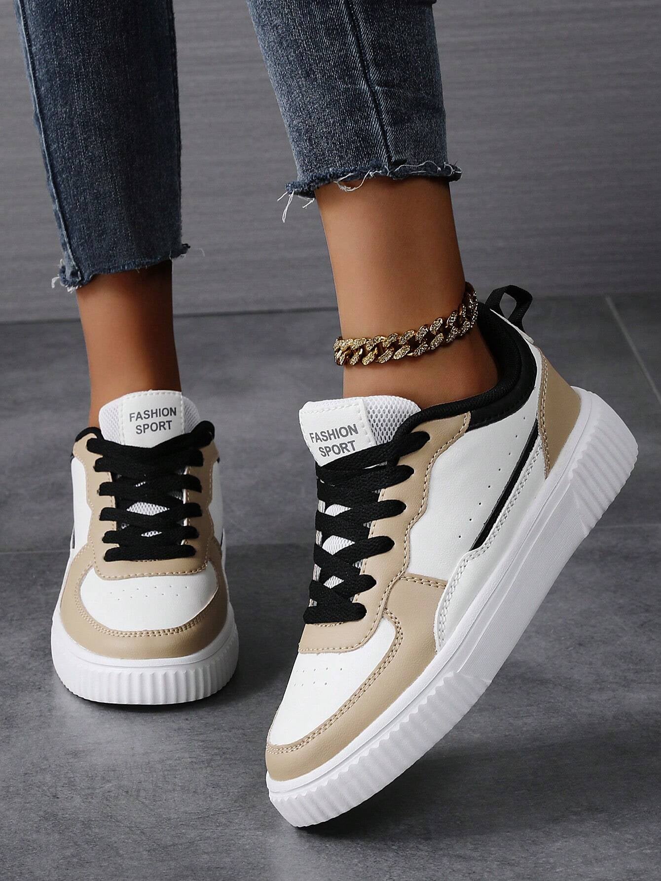 Stylish & Lightweight Women's Fall/Winter Sports Sneakers - Breathable Casual Skate Shoes