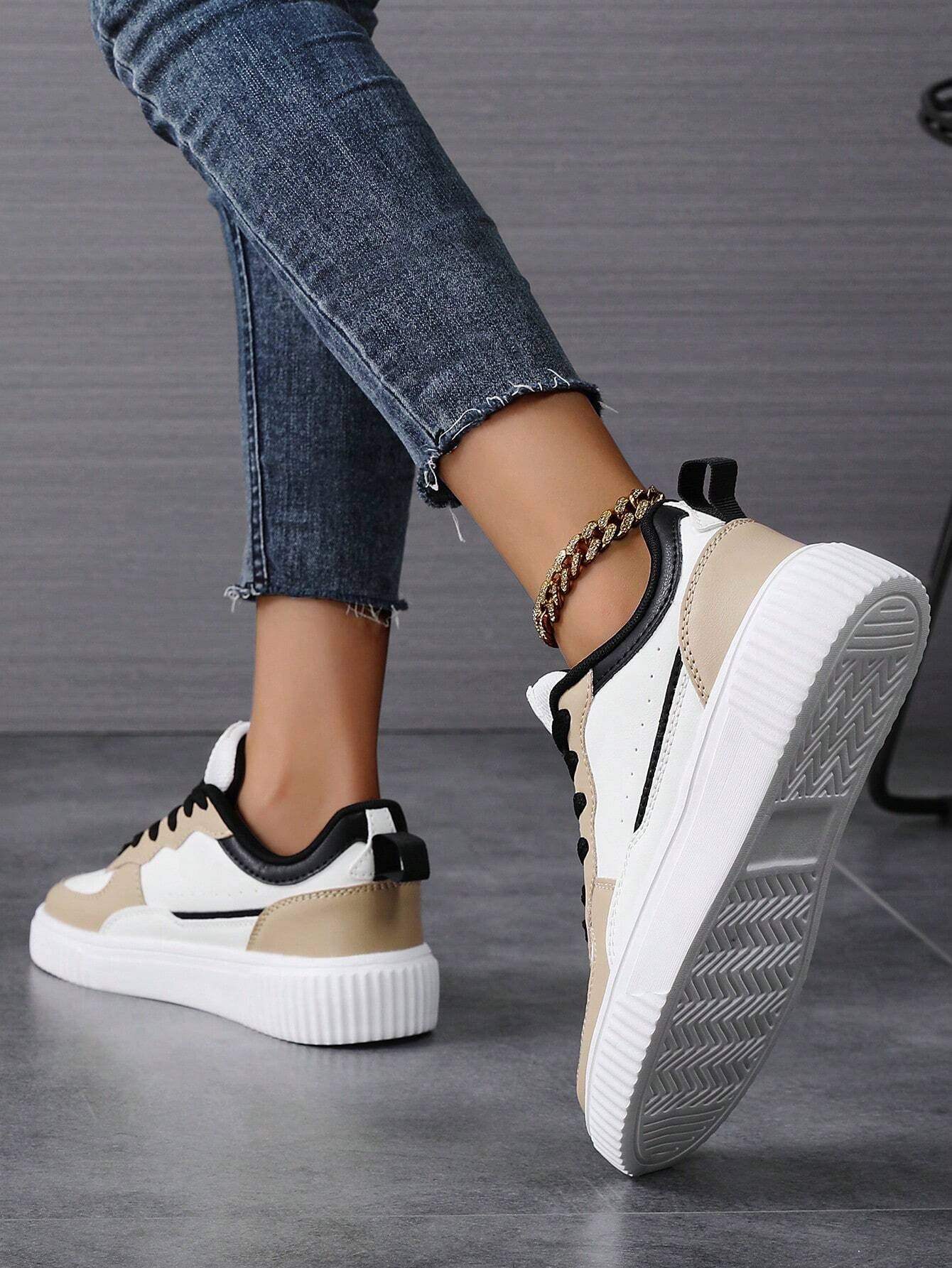 Stylish & Lightweight Women's Fall/Winter Sports Sneakers - Breathable Casual Skate Shoes